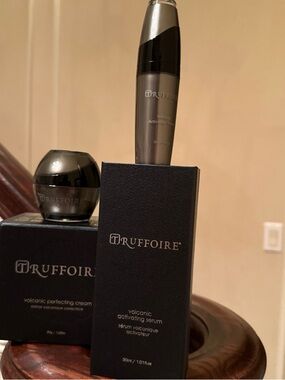Truffoire Volcanic Perfecting Cream & Activating Serum ~ BRAND NEW~BUNDLE